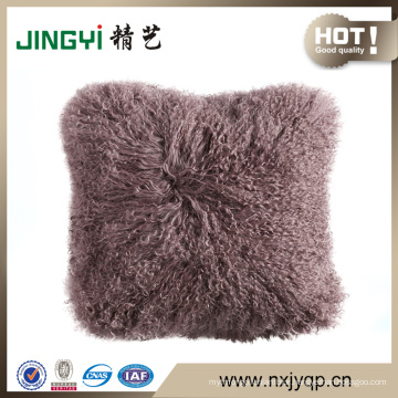 Long Hair Mongolian Fur Throw Pillows Cover